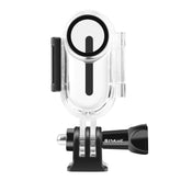 PULUZ - Carcasa protectora impermeable subacuática de 30 m para Insta360 GO 2, con adaptador de base y tornillo, para Insta360 GO 2